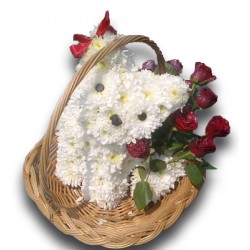 Maltezer od cveća - Beli